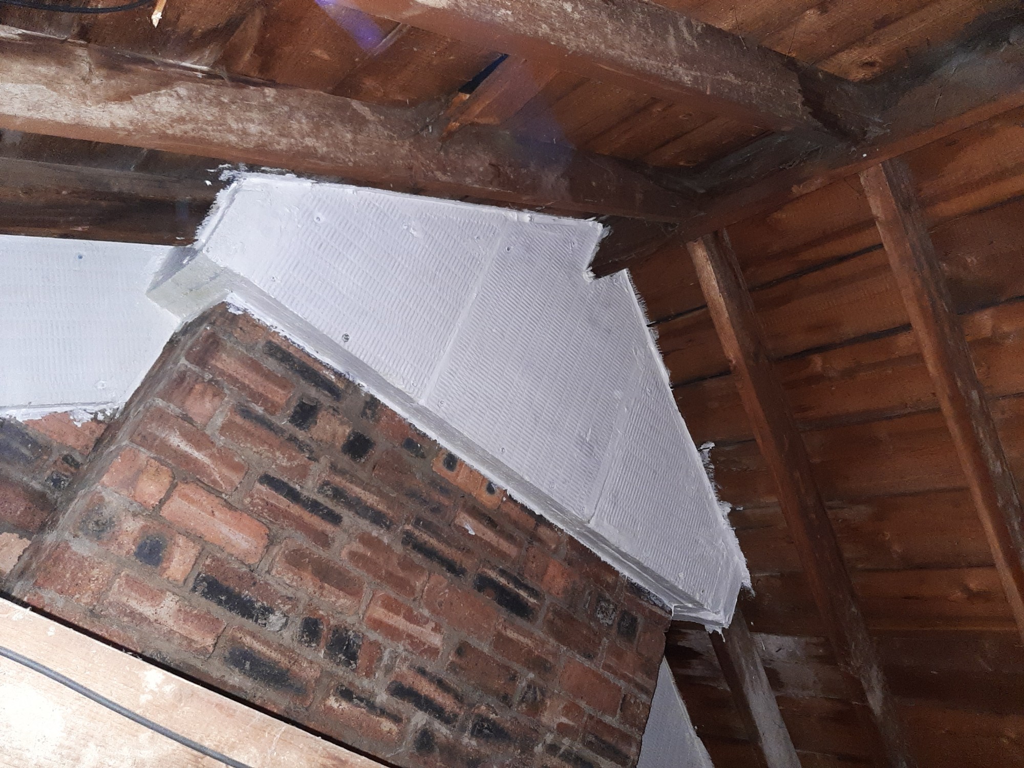 Fire barrier installation